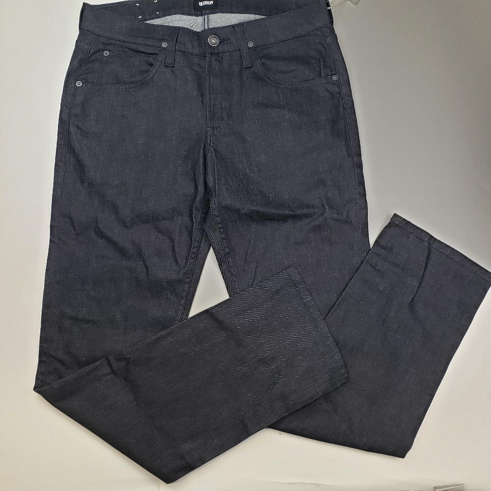 Hudson Byron 5 pocket straight leg jeans dark wash Size 32 NEW